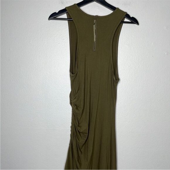 Daily Practice by Anthropologie Womens Size Medium Sleeveless Side-Ruched Dress - Picture 11 of 12